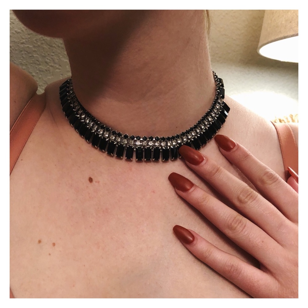 Black 60s Costume Choker